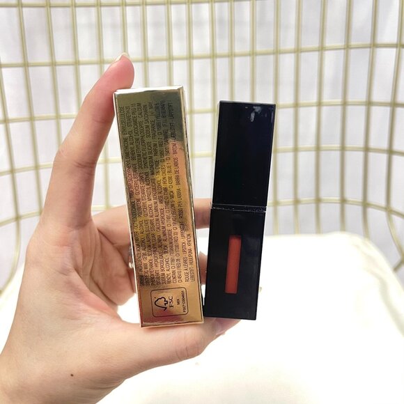 Ysl Yves Saint Laurent Lipstick Black Tube 416 - Picture 2 of 5